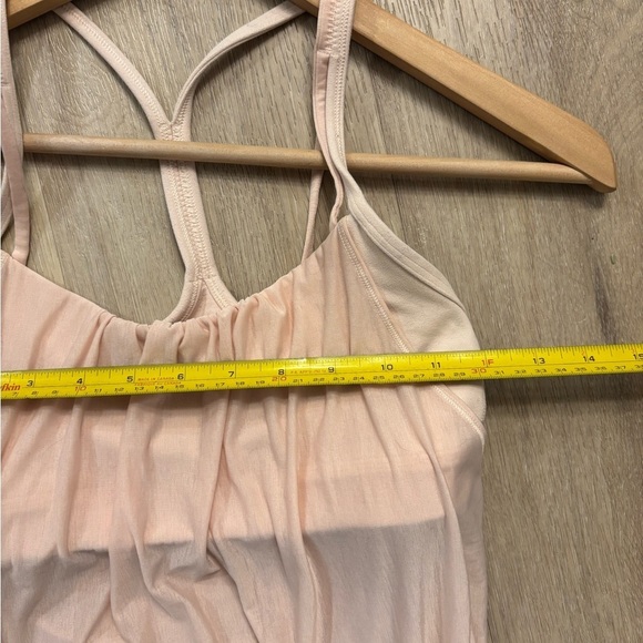 Lululemon Flow Y 2-in-1 Tank Butter Pink/Butter Pink - Picture 9 of 11